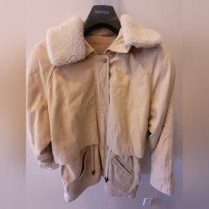 Unisex Leather Winter Coat